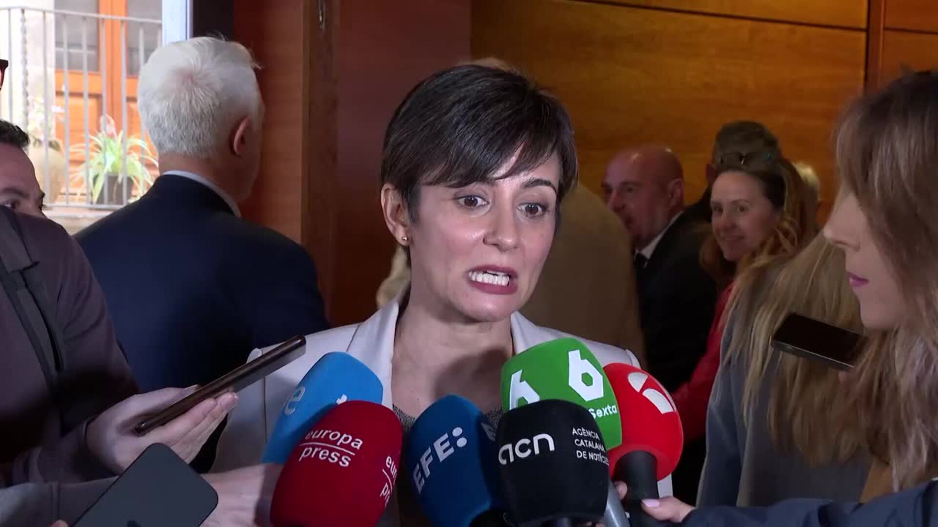 Isabel Rodríguez pide a Junts que apoye "por los catalanes" el decreto de la vivienda