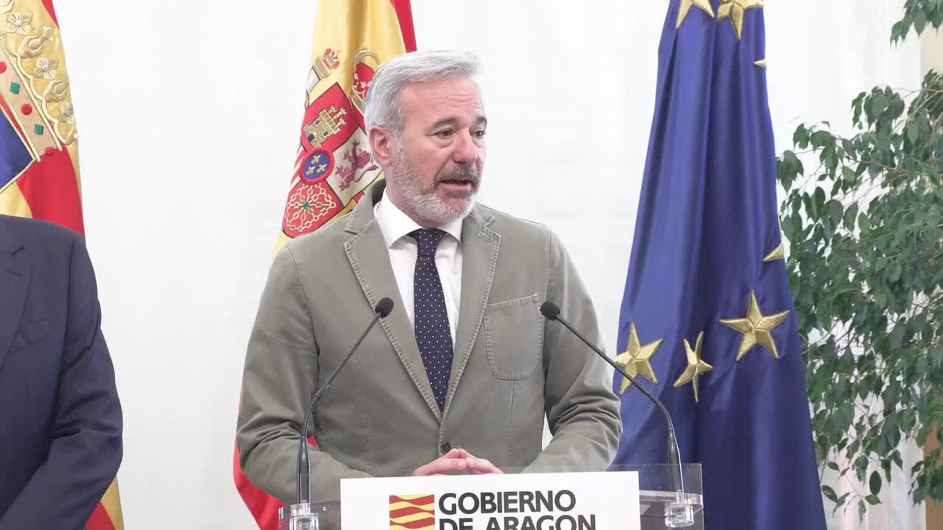 Azcón: Aragón se sitúa "en el epicentro" de la sanidad con la sede estatal de Salud Pública