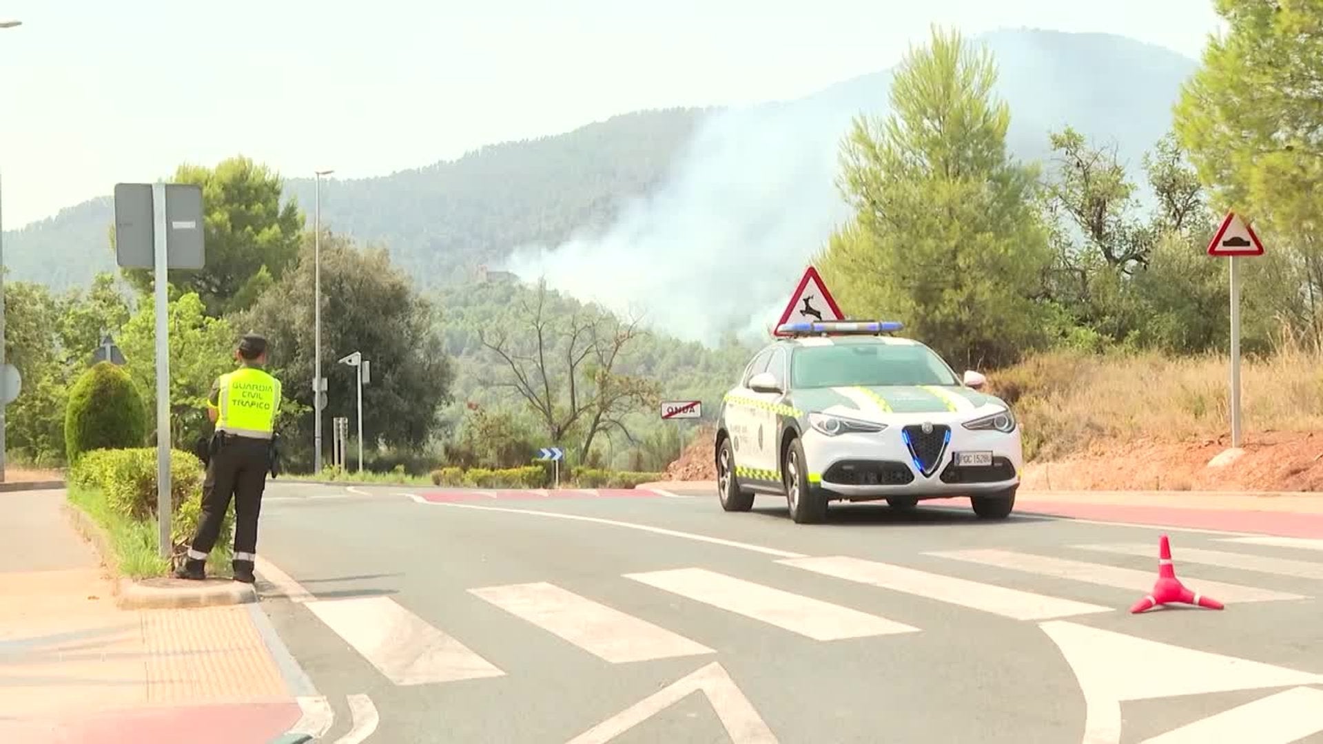 El fuego en Vall d'Uixó arrasa 9.300 hectáreas y preocupa el flanco entre Tales y Alfondeguilla
