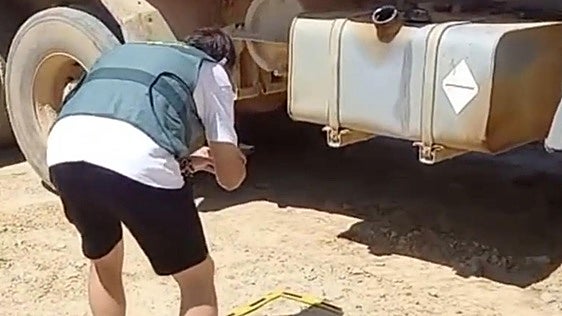Detenida por la sustracción de más de 1.000 litros de gasoil en Logrosán