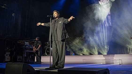 Antonio Orozco en la octava edición de Alcazaba Festival