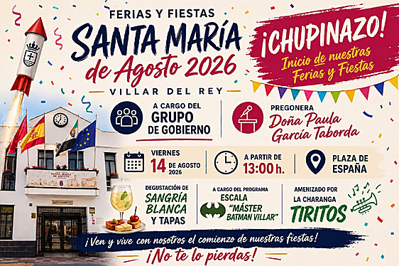 Mañana será el Día del Niño en la feria de Villar del Rey