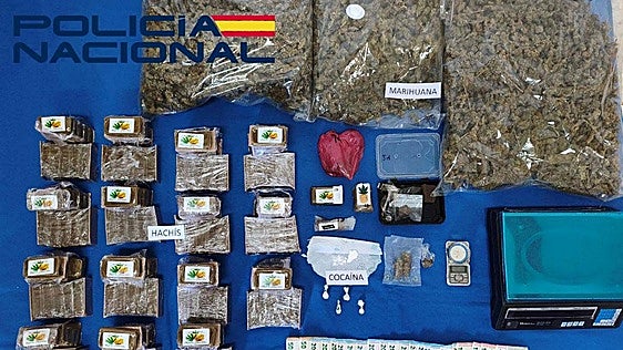 Detenido con más de 19 kilos de droga y dinero en efectivo en Las Vaguadas