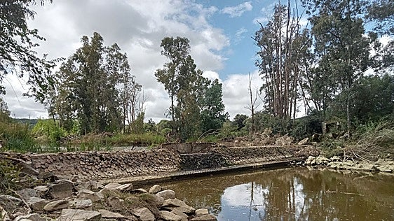Acaban las obras de restauración del río Ardila en el entorno de Jerez para reforzar la seguridad frente a inundaciones