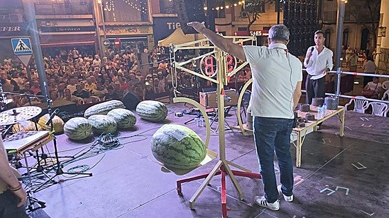 Una sandía de 62,5 kilos gana el concurso de San Bartolomé en Villanueva de la Serena