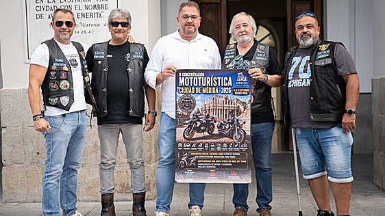 La segunda concentración mototurística prevé la llegada de 400 motocicletas y 5.000 asistentes a Mérida