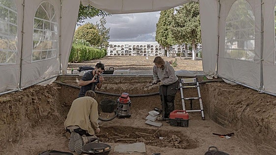 Fotos | Así han sido los trabajos de la nueva campaña de exhumaciones en Bodonal de la Sierra