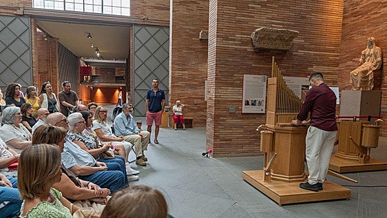 Así ha sido el recital de hydraulis en el Museo Romano de Mérida