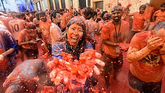 La Tomatina vuelve a llevar sello extremeño