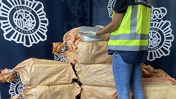 Interceptan en Mérida un vehículo con más de 500 kilos de cocaína en 18 fardos