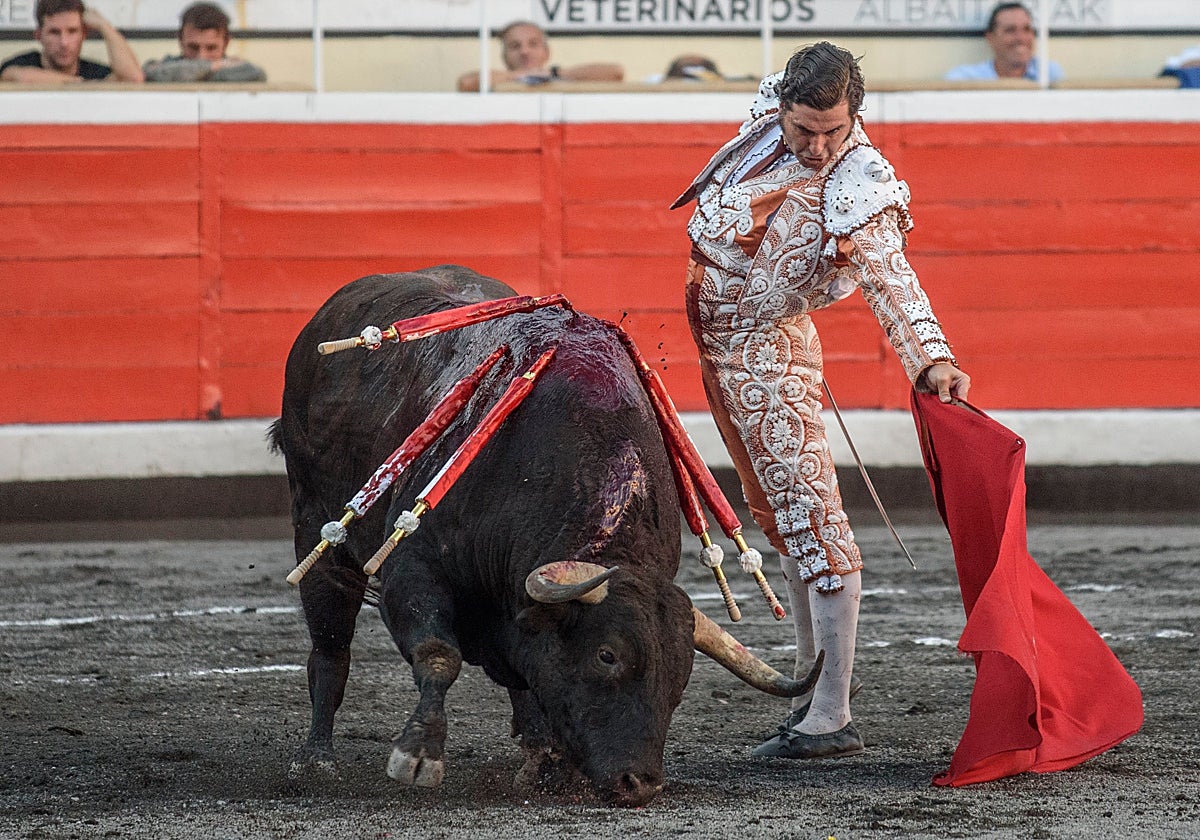Morante, la semana pasada en la Feria de Bilbao