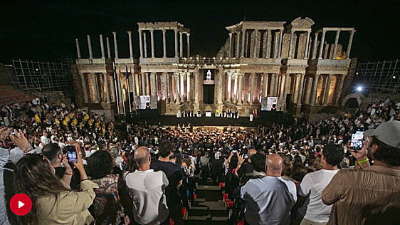 Así ha sido el acto de entrega de las Medallas de Extremadura 2026