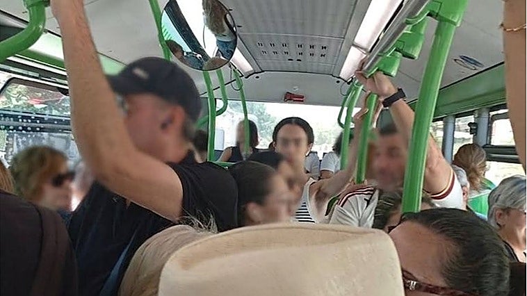 Montesol pide reorganizar la línea 8 de bus por el colapso en hora punta en Cáceres