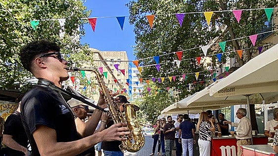 Foto de archivo de la Feria de día de San Miguel.