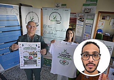 Fernando Parra e Inma Cuadrado de Asextras y Diego paciente transplantado.