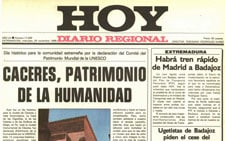 Declaración de Cáceres como Patrimonio de la Humanidad