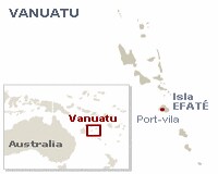 Un seísmo de 6,2 grados en la escala de Richter sacude la isla pacífica de Vanuatu