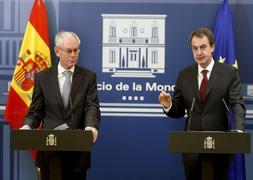 Zapatero y Van Rompuy crean una célula de coordinación de la Presidencia española de la UE