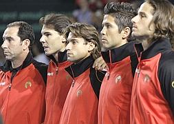 Nadal, Ferrer, Verdasco y Feliciano, equipo español frente a Francia