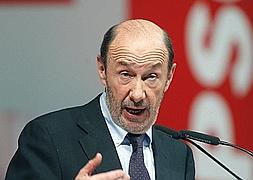 El secretario general del PSOE, Alfredo Pérez Rubalcaba. / Manuel H. de León (Efe)