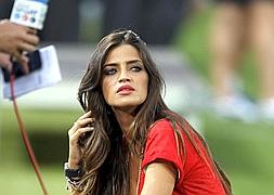 Sara Carbonero, antes de un partido de la Eurocopa. / Charles Platiau (Reuters)