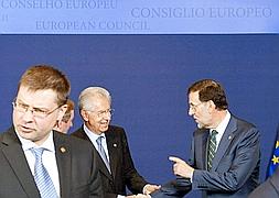 Rajoy | una Hoy en carta Timoshenko Monti envían y apoyo de