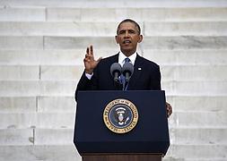 Barack Obama, durante su discurso en Washington. / Reuters | Vídeo: Atlas