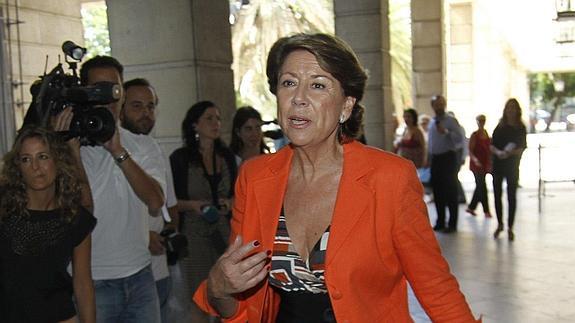 La exconsejera andaluza de Economía, Magdalena Álvarez.