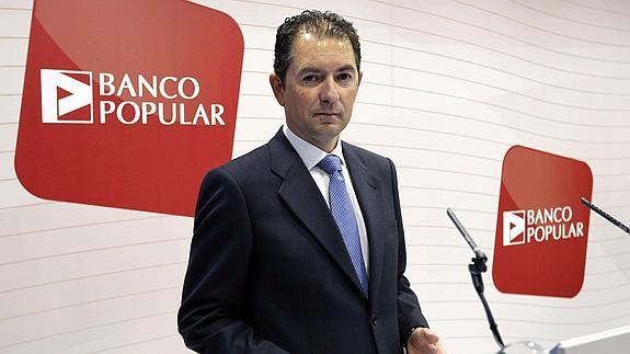 El consejero delegado del Banco Popular, Francisco Gómez.
