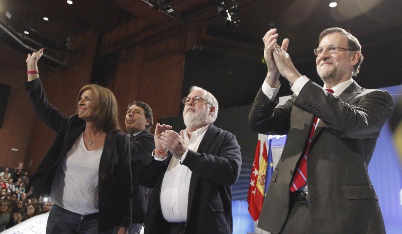 Rajoy, Cañete, Botella y González. 