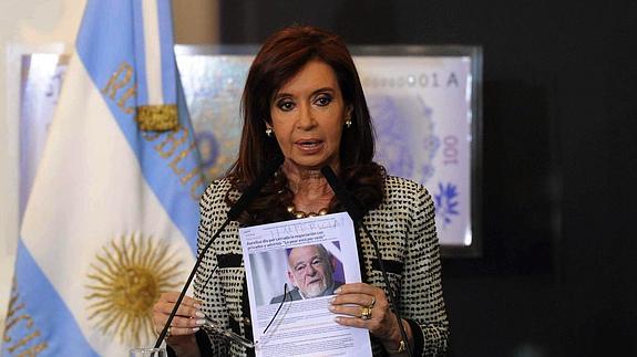 La presidenta de Argentina, Cristina Fernández. 