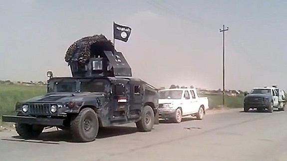 Imagen de un vídeo de propaganda del Estado Islámico. 
