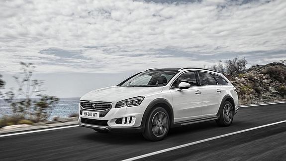 Peugeot 508 RXH, híbrido, diésel, familiar y con tracción total