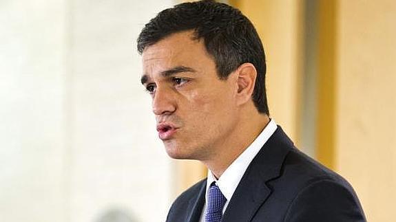 El secretario general del PSOE, Pedro Sánchez  