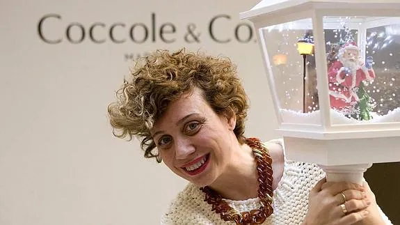 Ana Marian, en su tienda Coccole & Co. 