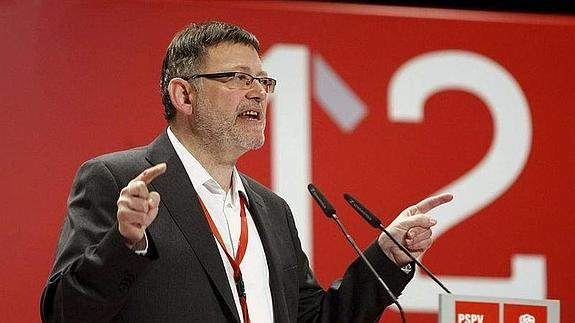 El secretario de Reformas Democráticas del PSOE, Ximo Puig. 