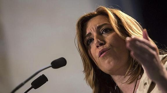 La presidenta de la Junta, Susana Díaz. 