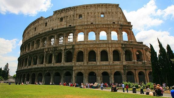 El Coliseo de Roma. 