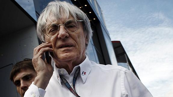 Bernie Ecclestone. 