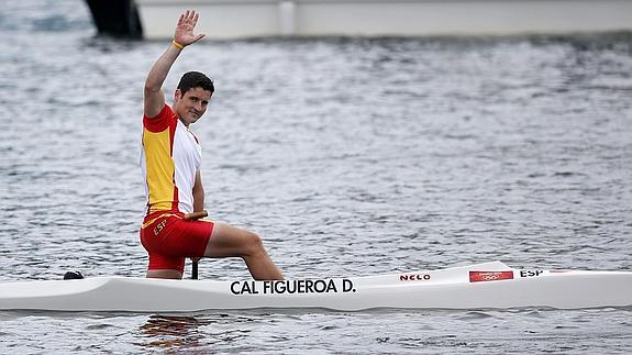 David Cal, en los Juegos de Londres 2012. 