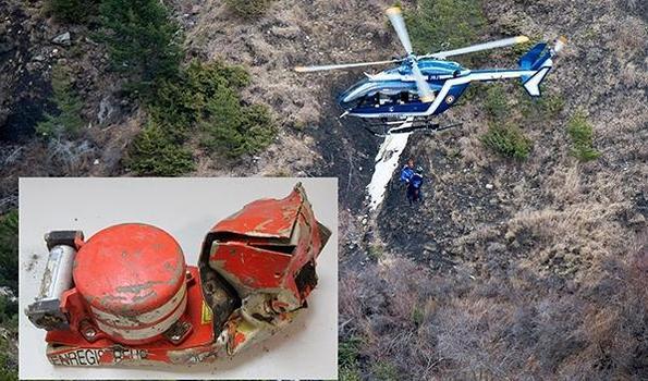 Caja negra del avión. Los equipos de rescate buscan la segunda caja en la zona. 