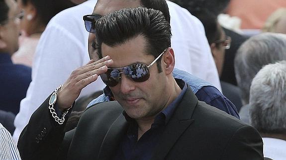 El actor de Bollywood Salman Khan.