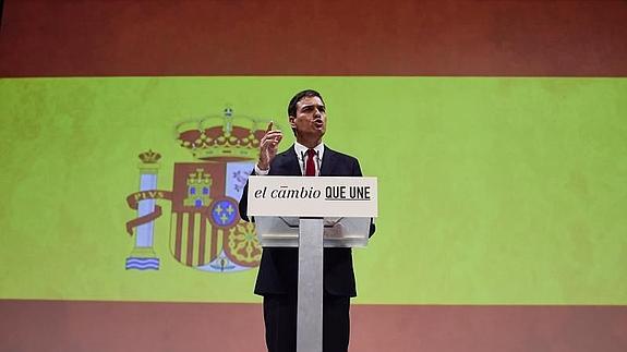 El secretario general del PSOE, Pedro Sánchez. 