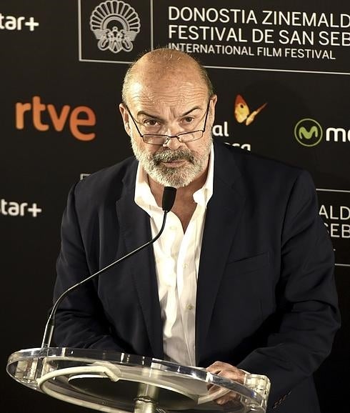 El actor Antonio Resines, presidente de la Academia.