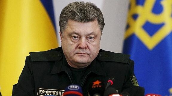 El presidente de Ucrania, Petró Poroshenko. 
