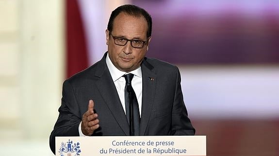 François Hollande. 