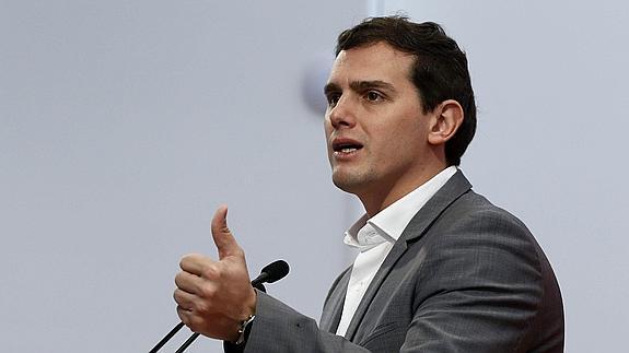 El líder de Ciudadanos (C's), Albert Rivera. 