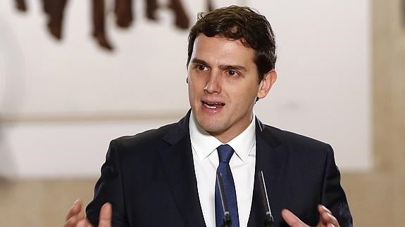 El presidente de Ciudadanos, Albert Rivera.