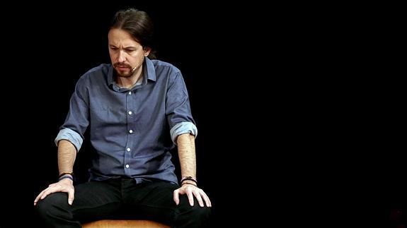 El secretario general de Podemos, Pablo Iglesias. 