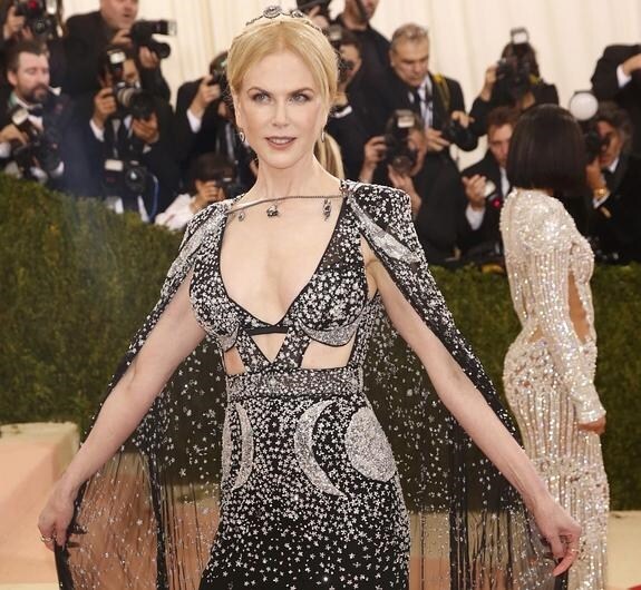 Nicole Kidman, a su llegada a la gala.